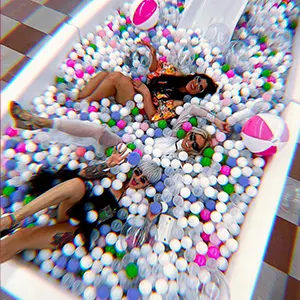 Front row guests at Miami Swim Week runway show