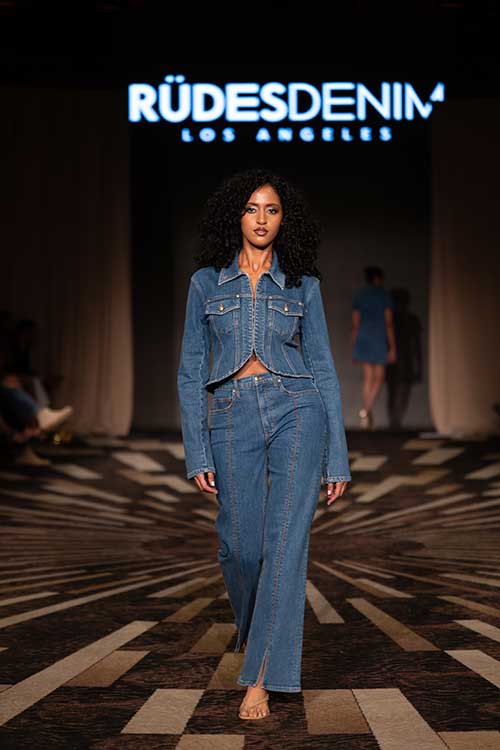 VIP seating and lounge at The Bureau’s Los Angeles Fashion Week