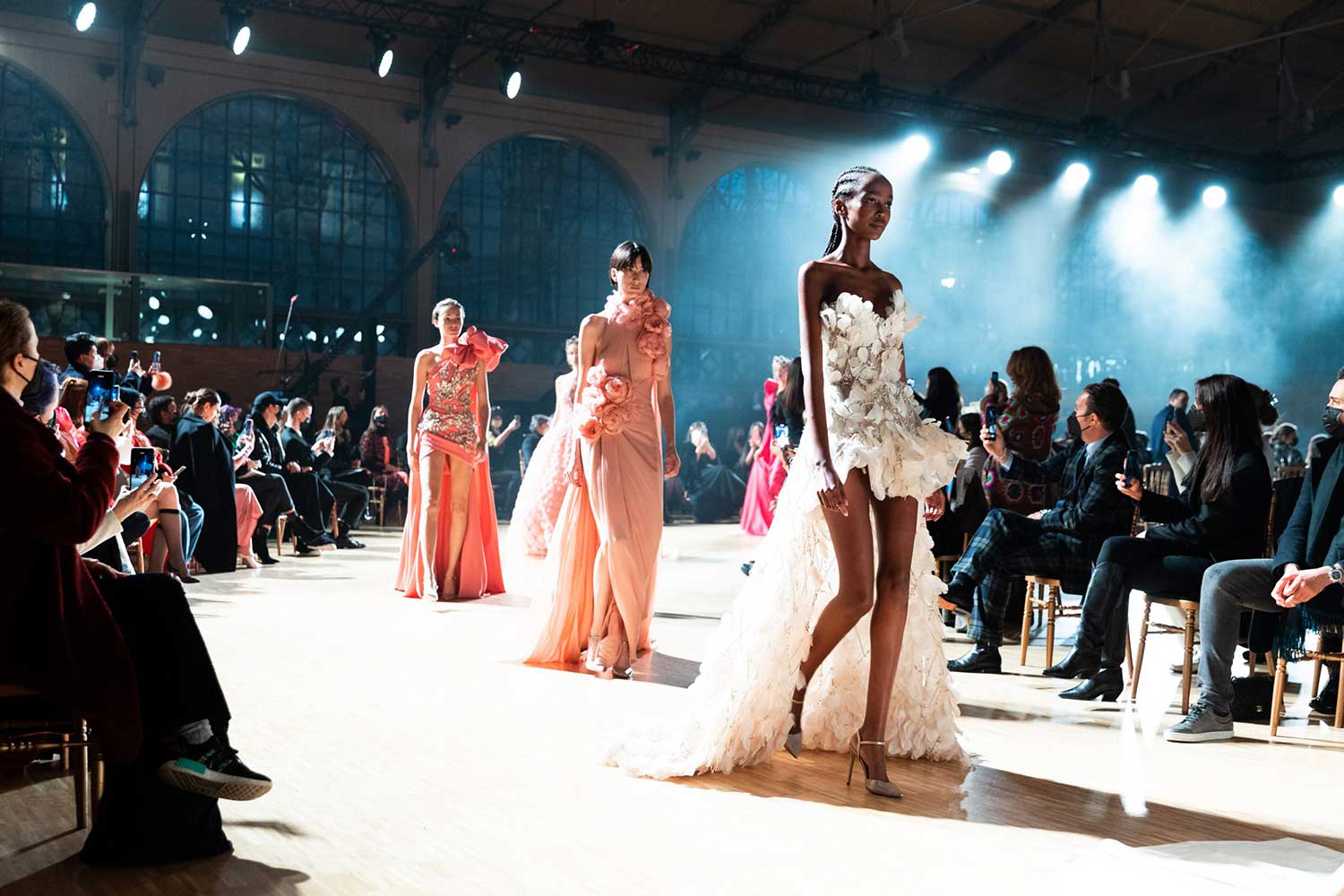 Runway scene at The Bureau’s Los Angeles Fashion Week