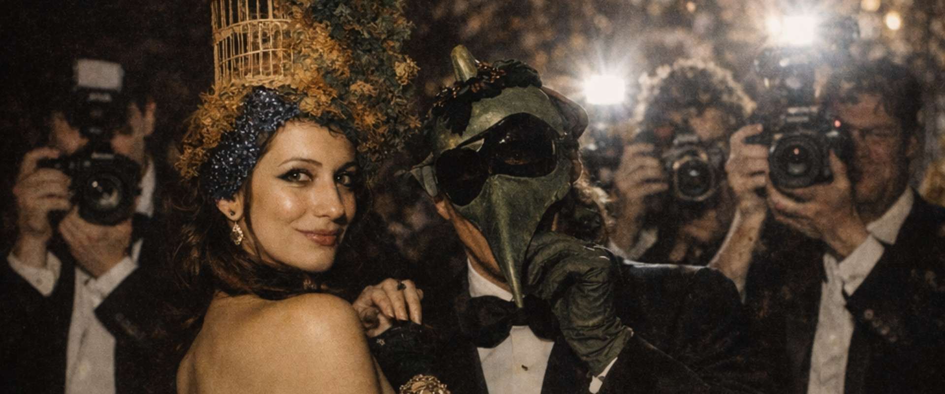 Photographers and curated arrivals at NYFW After Party