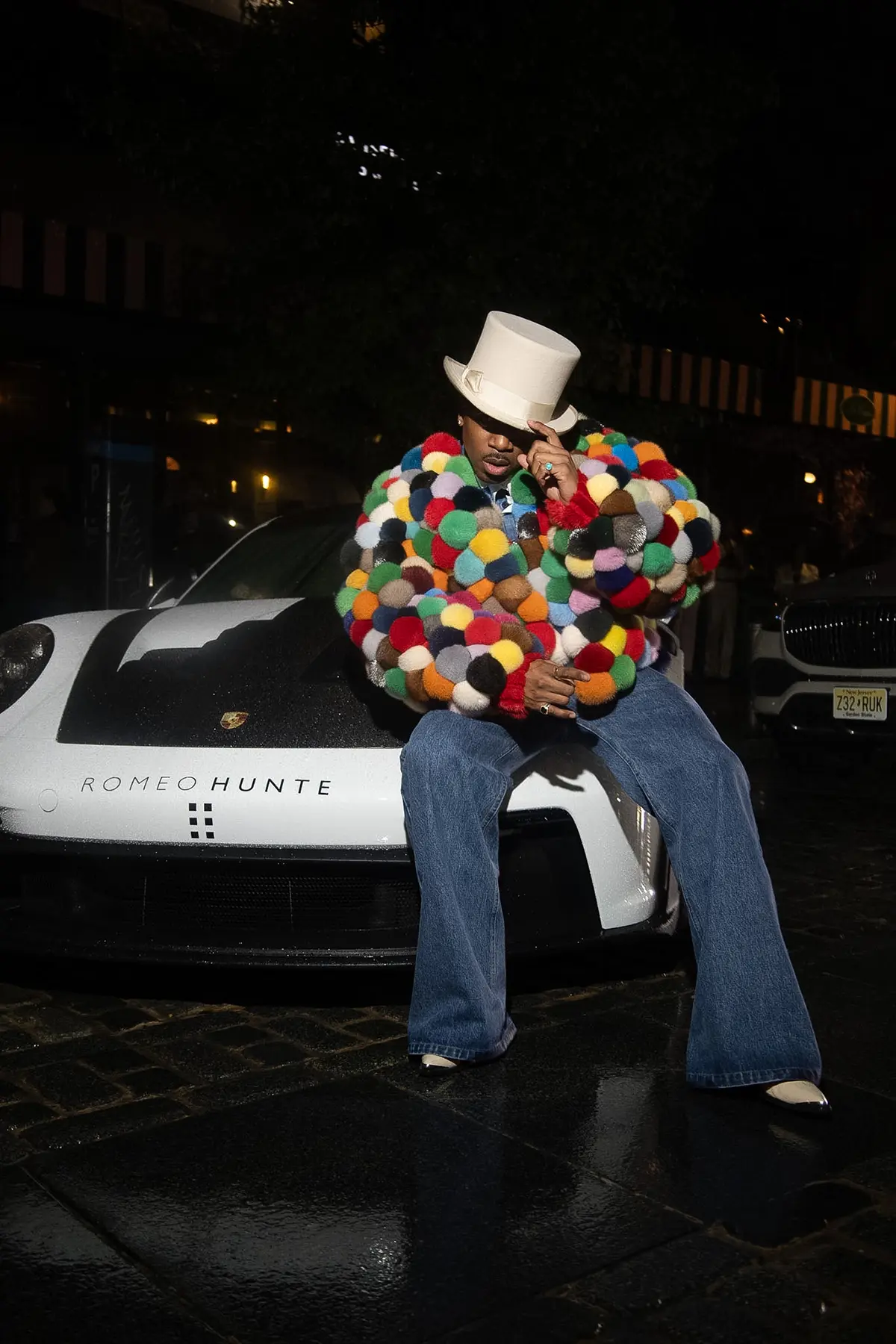 Romeo Hunte, New York fashion designer known for deconstructed outerwear and celebrity clientele