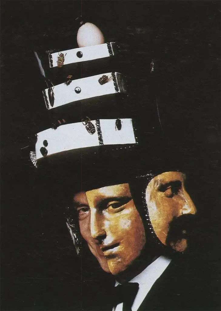 Artistic interpretation of black tie dress code